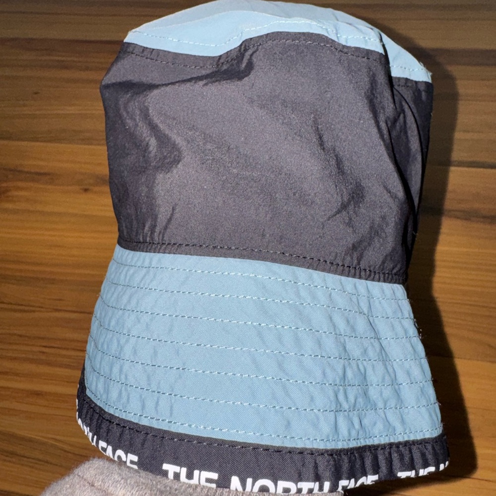 North Face Cypress Bucket Hat Blue Black Logo Unisex S/M Gorpcore Outdoor - Picture 5 of 10